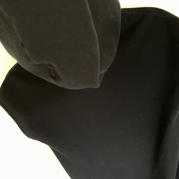LULULEMON RARE Work It One Piece French Terry Hooded Romper Black 2 Jumpsuit - Picture 8 of 12